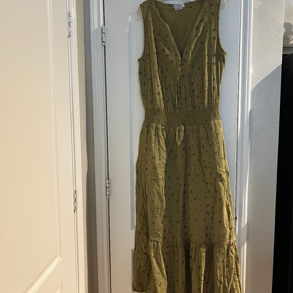Prana Organic Cotton Sleeveless Dress, Size Medium